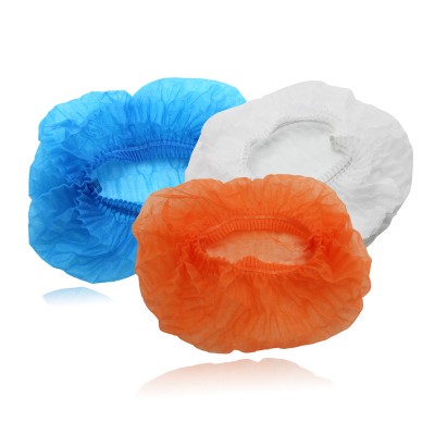 Colorful Hair Nets Disposable Surgical Non Woven Mob Caps