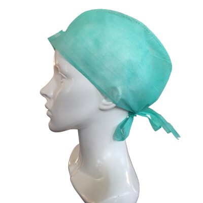 PP Nonwoven Doctor Surgical Cap/Medical Surgeon Cap with Ties