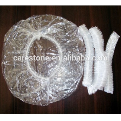 clear waterproof shower hat for hotel