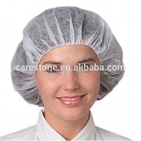 white color disposable hospital cap